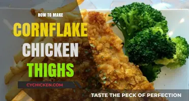 Crispy Cornflake Chicken Thighs: Easy Recipe for Juicy Perfection