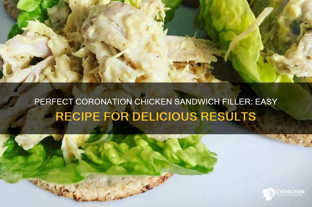how to make coronation chicken sandwich filler
