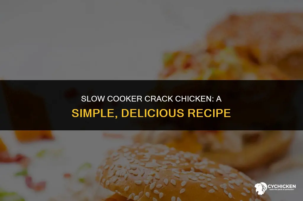 how to make crack chicken in a crock pot