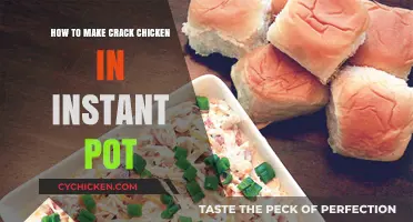 Instant Pot Crack Chicken: A Quick and Easy Recipe