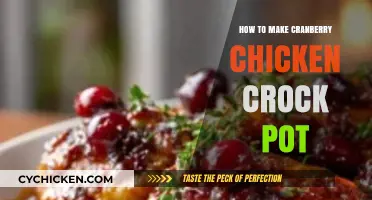 Savor the Flavor: Easy Cranberry Chicken Crock Pot Delight