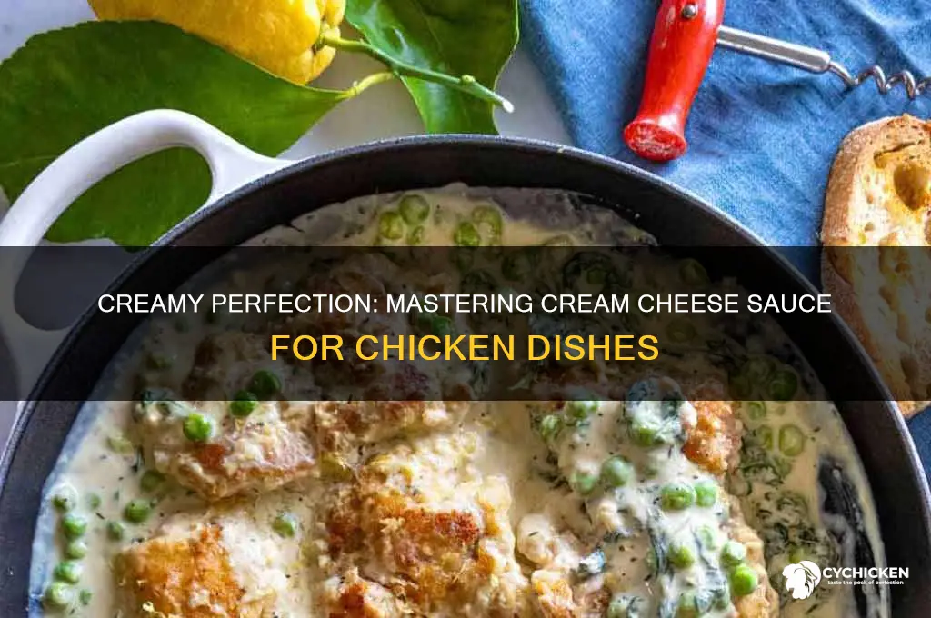 how to make cream cheese sauce for chicken