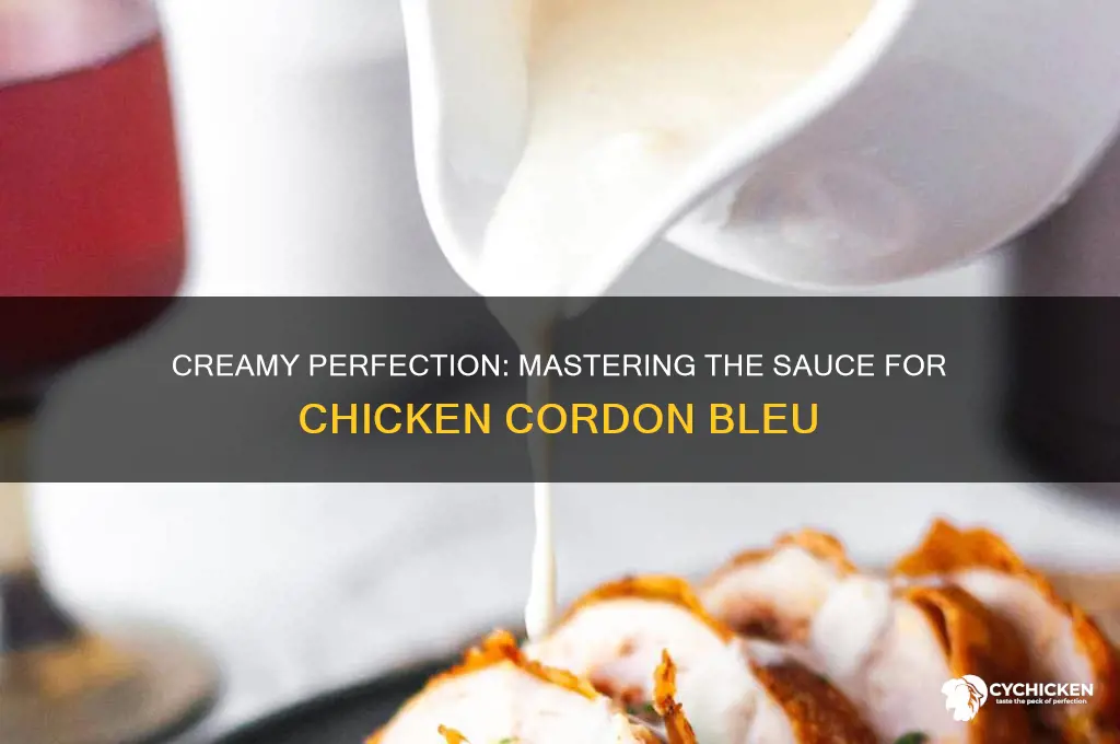 how to make cream sauce for chicken cordon bleu