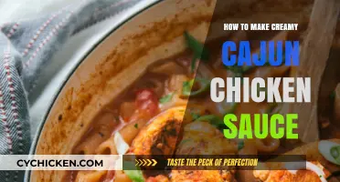 Creamy Cajun Chicken Sauce: Easy Steps for Rich, Spicy Perfection