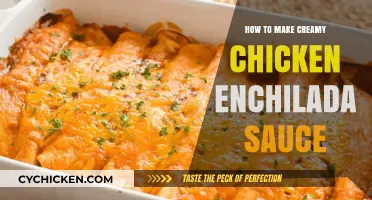 Creamy Chicken Enchilada Sauce: Easy Homemade Recipe for Perfect Flavor