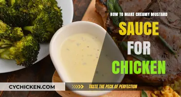 Creamy Mustard Sauce Recipe: Elevate Your Chicken Dishes with Ease