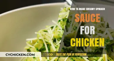 Creamy Spinach Sauce Recipe: Elevate Your Chicken Dishes with Ease