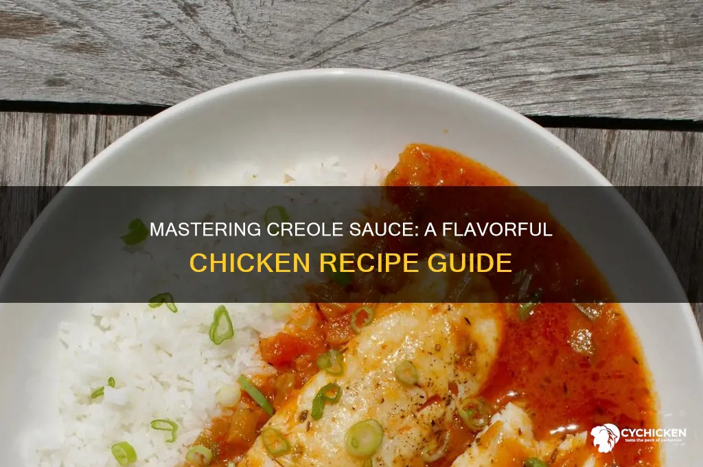 how to make creole sauce for chicken