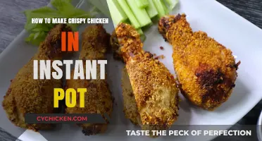 Instant Pot Perfection: Crispy Chicken Made Easy
