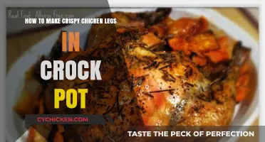 Crispy Crock Pot Chicken Legs: A Simple, Delicious Recipe