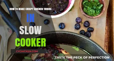 Perfectly Crispy Slow Cooker Chicken Thighs: Easy Recipe Guide