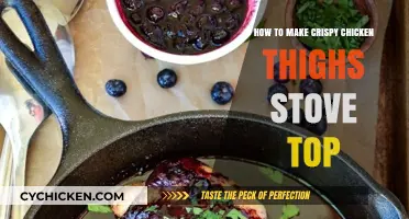 Perfectly Crispy Stove-Top Chicken Thighs: Easy Step-by-Step Guide