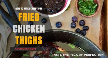 Perfectly Crispy Pan-Fried Chicken Thighs: Easy Recipe & Tips