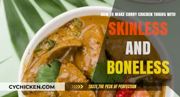 Easy Skinless Boneless Curry Chicken Thighs Recipe: Spicy & Flavorful