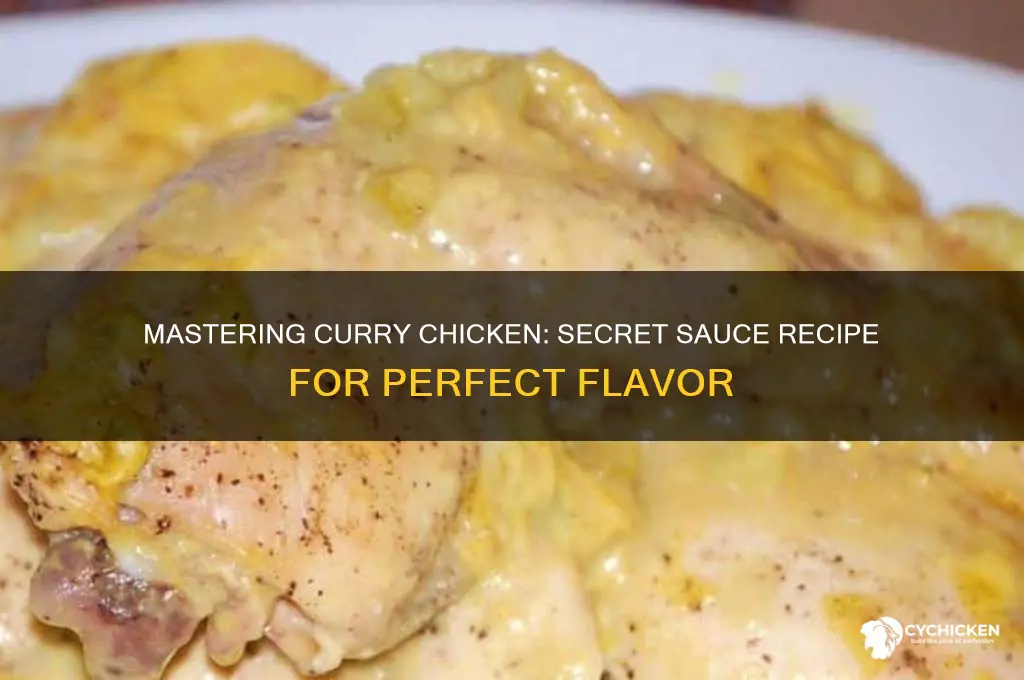 how to make curry chicken with secret sauce