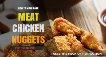 Crispy Dark Meat Chicken Nuggets: Easy Homemade Recipe Guide