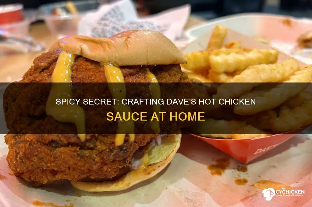 how to make dave hot chicken sauce