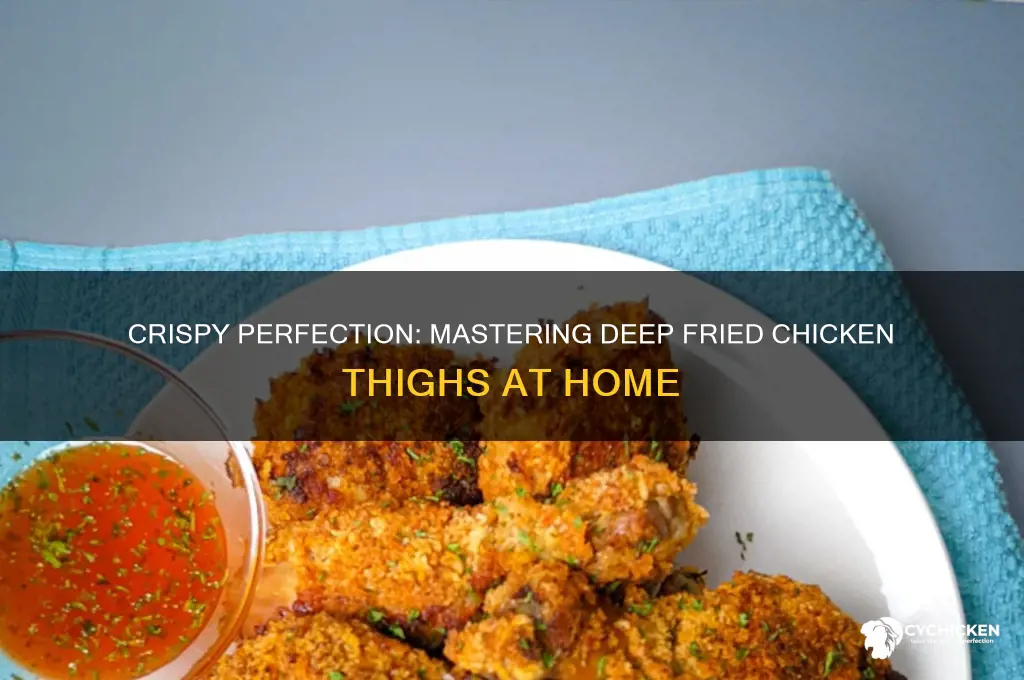 how to make deep fried chicken thighs