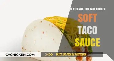 Del Taco Chicken Soft Taco Sauce Recipe: Easy Homemade Guide