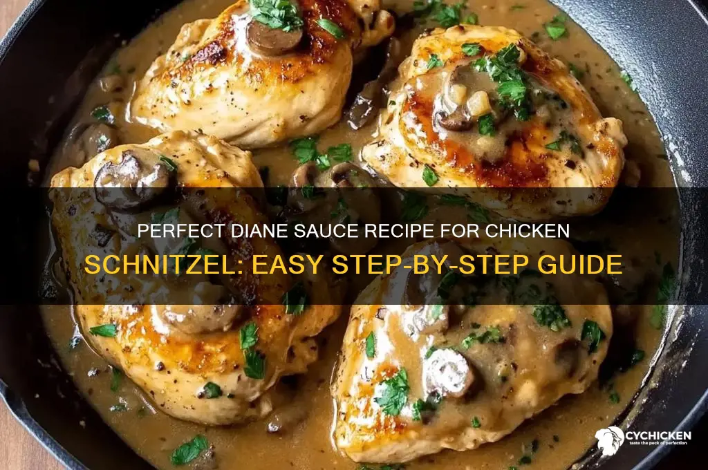 how to make diane sauce for chicken schnitzel