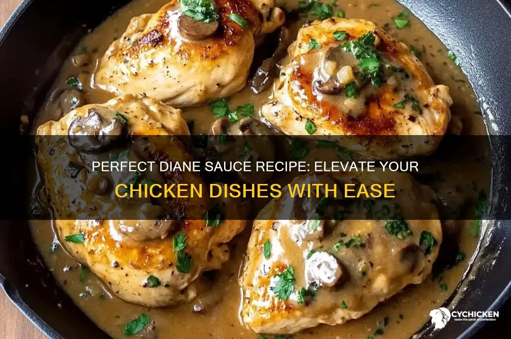 how to make diane sauce for chicken
