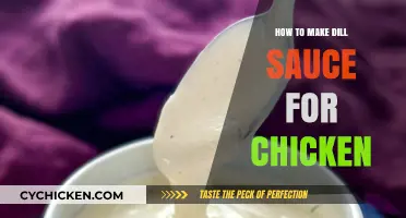 Creamy Dill Sauce Recipe: Perfect Pairing for Grilled or Roasted Chicken
