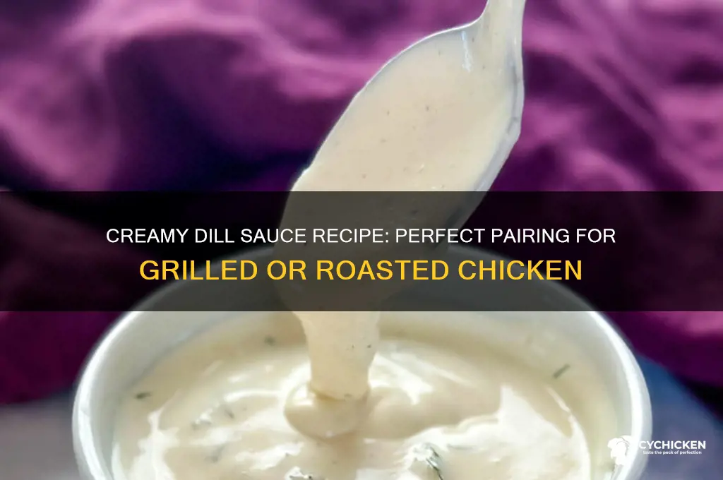 how to make dill sauce for chicken