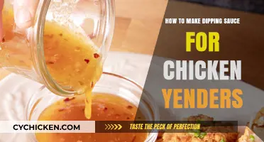 Perfect Chicken Tender Dipping Sauce: Easy, Flavorful, and Homemade Recipe