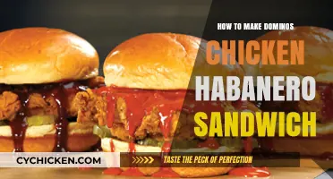 Spicy Delight: Crafting the Perfect Domino's Chicken Habanero Sandwich