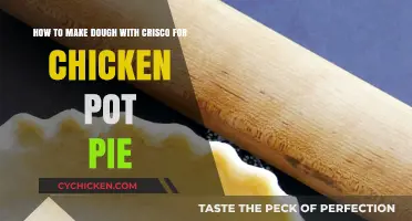 Flaky and Flavorful: Crisco-Infused Dough for Chicken Pot Pie