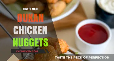 Easy Dukan Diet Chicken Nuggets Recipe: Healthy & Crispy Delight