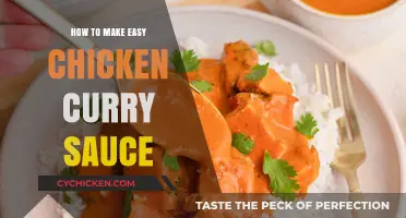 Quick & Flavorful Chicken Curry Sauce Recipe: Easy Homemade Guide