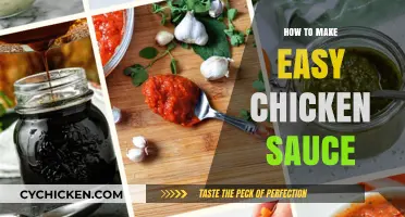Quick & Simple Chicken Sauce Recipe for Busy Cooks