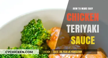 Quick Homemade Chicken Teriyaki Sauce Recipe: Simple, Flavorful, and Delicious
