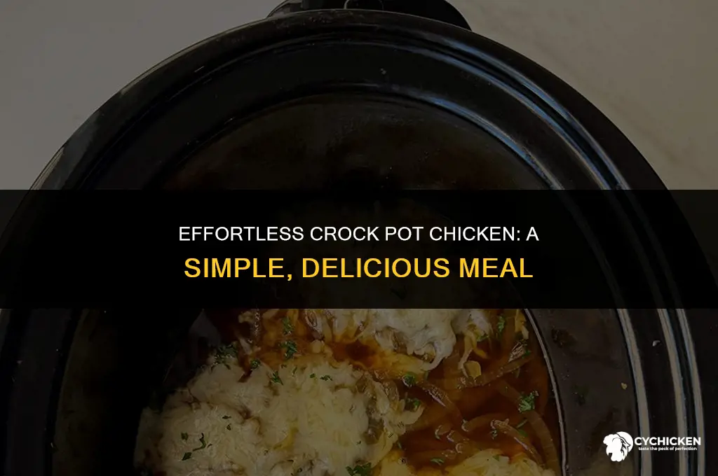 how to make easy crock pot chicken