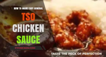 Quick General Tso Chicken Sauce Recipe: Easy Homemade Delight