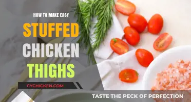 Delicious Stuffed Chicken Thighs: Simple Recipe for Juicy Perfection