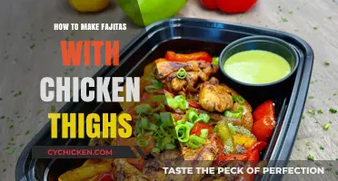 Juicy Chicken Thigh Fajitas: Easy, Flavorful Recipe for Dinner Tonight