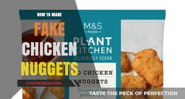 Crafting Crispy, Meatless Delights: A Guide to Homemade Fake Chicken Nuggets
