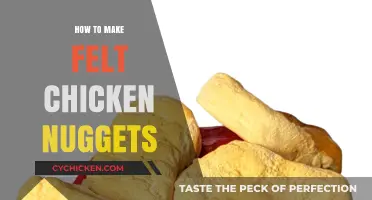 Crafting Adorable Felt Chicken Nuggets: A Fun DIY Tutorial