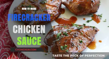 Spicy Firecracker Chicken Sauce Recipe: Easy Homemade Flavor Explosion