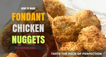 Crafting Edible Art: Easy Fondant Chicken Nugget Tutorial for Beginners