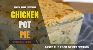 Easy Freezable Chicken Pot Pie: Comfort Food Made Simple