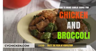 Easy Garlic Sauce Recipe for Chicken and Broccoli Dishes