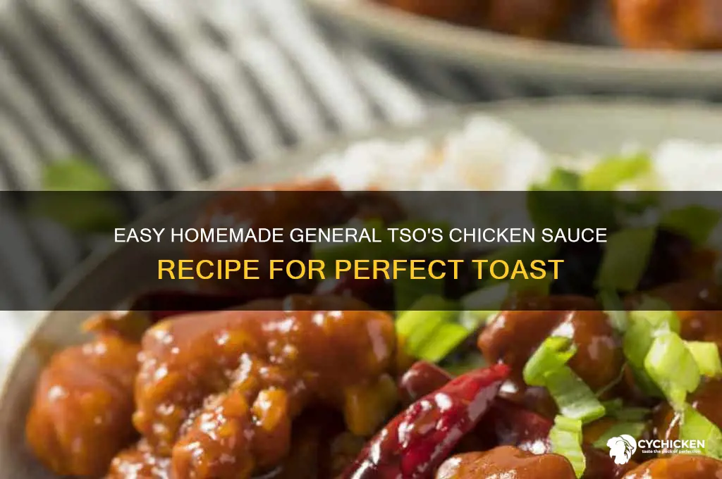how to make general toast chicken sauce