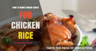 Perfect Ginger Sauce Recipe for Delicious Chicken Rice at Home