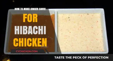 Easy Ginger Sauce Recipe for Perfect Hibachi Chicken at Home