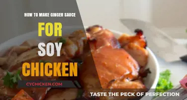 Perfect Ginger Sauce Recipe for Juicy Soy Chicken: Easy Steps
