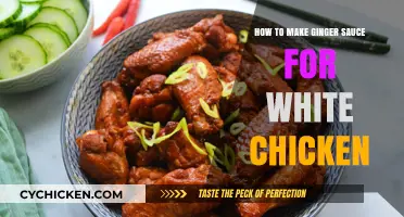 Perfect Ginger Sauce Recipe for Juicy White Chicken Dishes