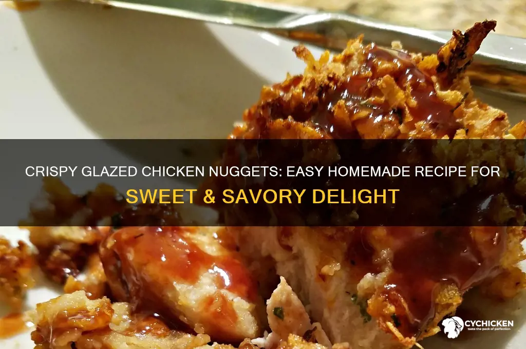 how to make glazed chicken nuggets